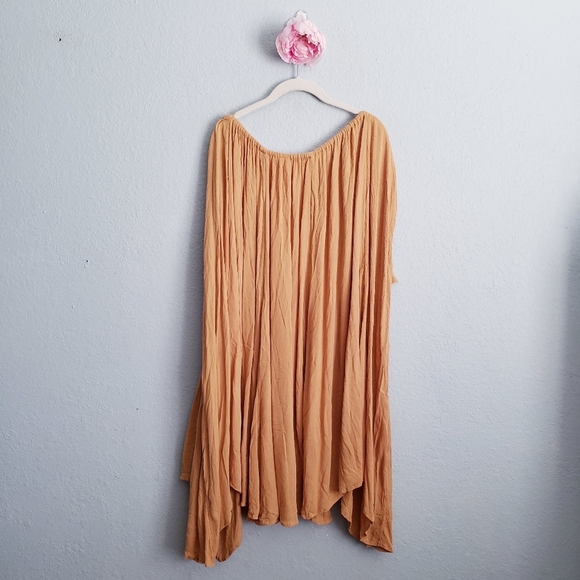 Free People Celeste Convertible Tunic / Skirt In Mossy Gold - Picture 8 of 8